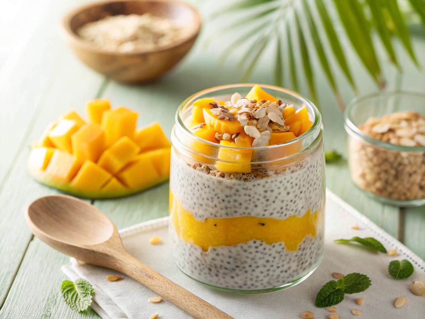 Refreshing Mango Coconut Chia Pudding – A Creamy & Healthy Treat!