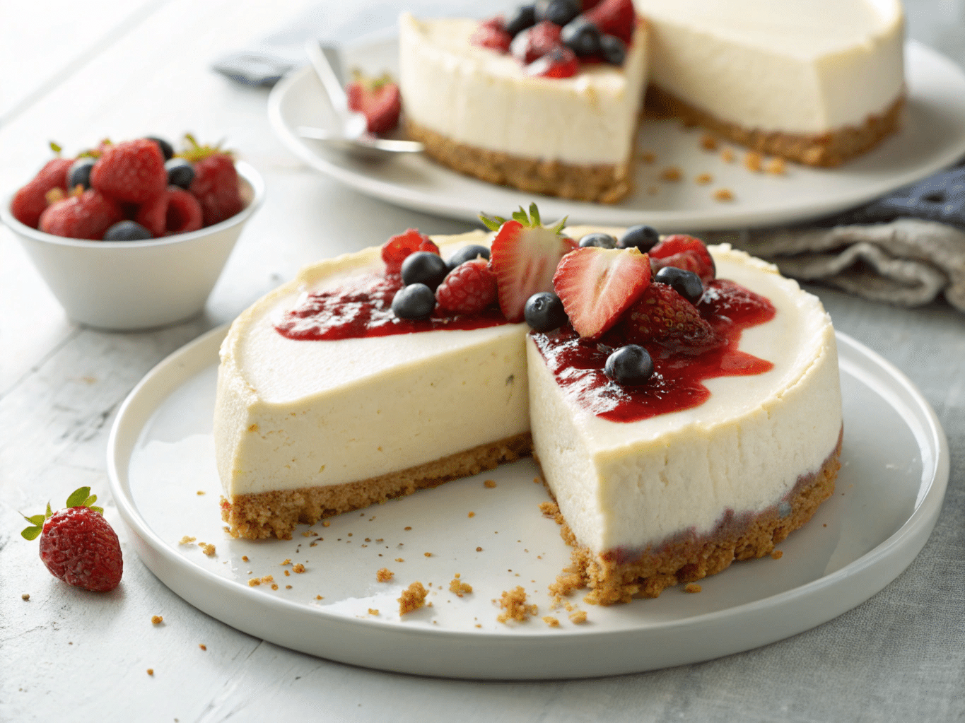 Creamy No-Bake Cheesecake
