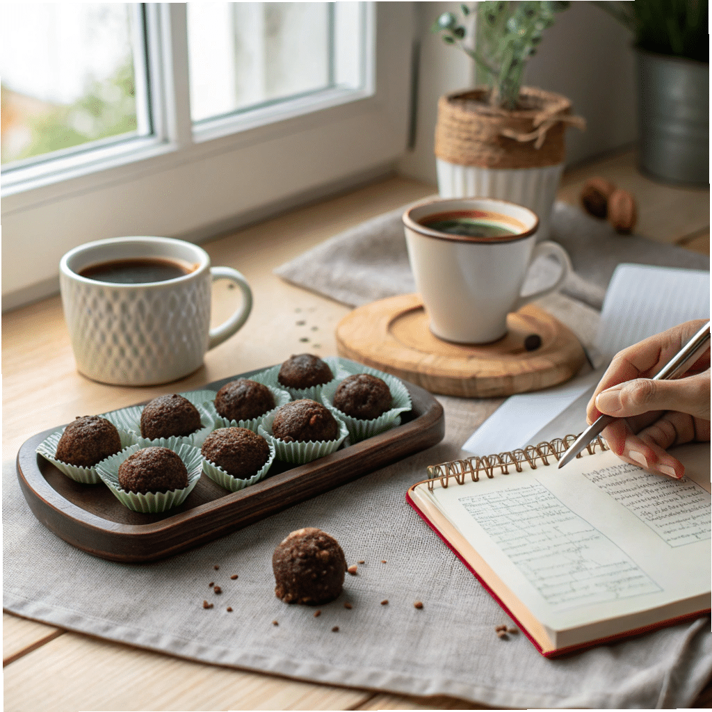 chocolate protein truffle