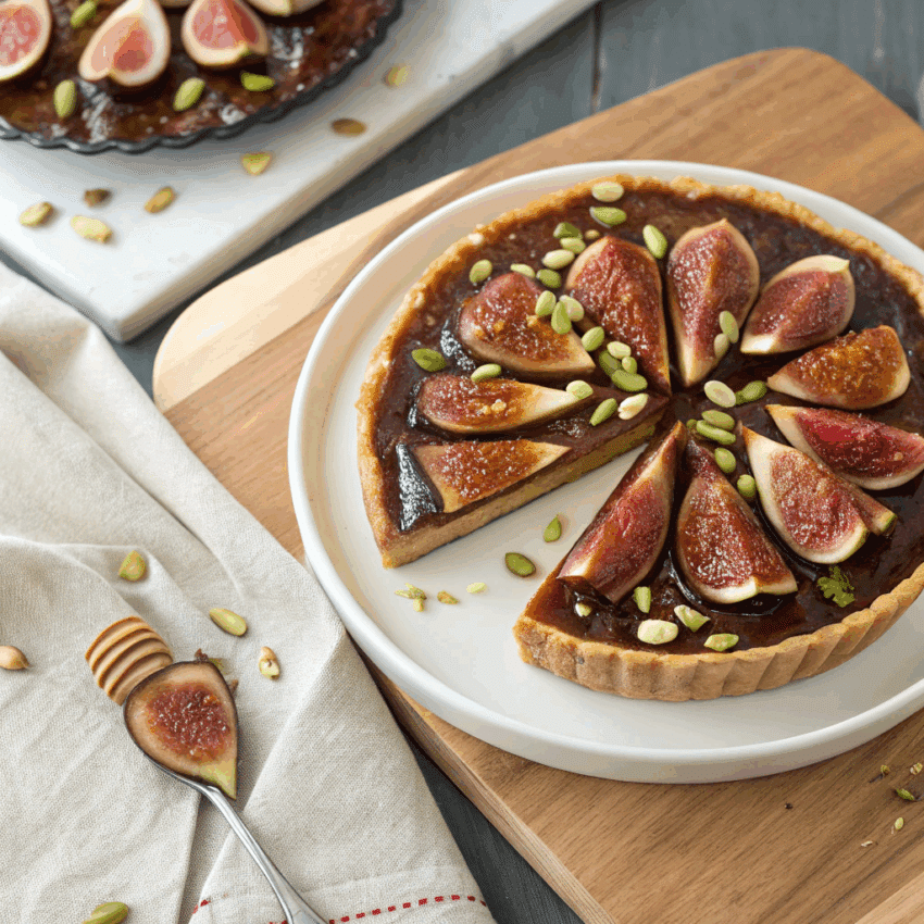 Honey Balsamic Fig Tart