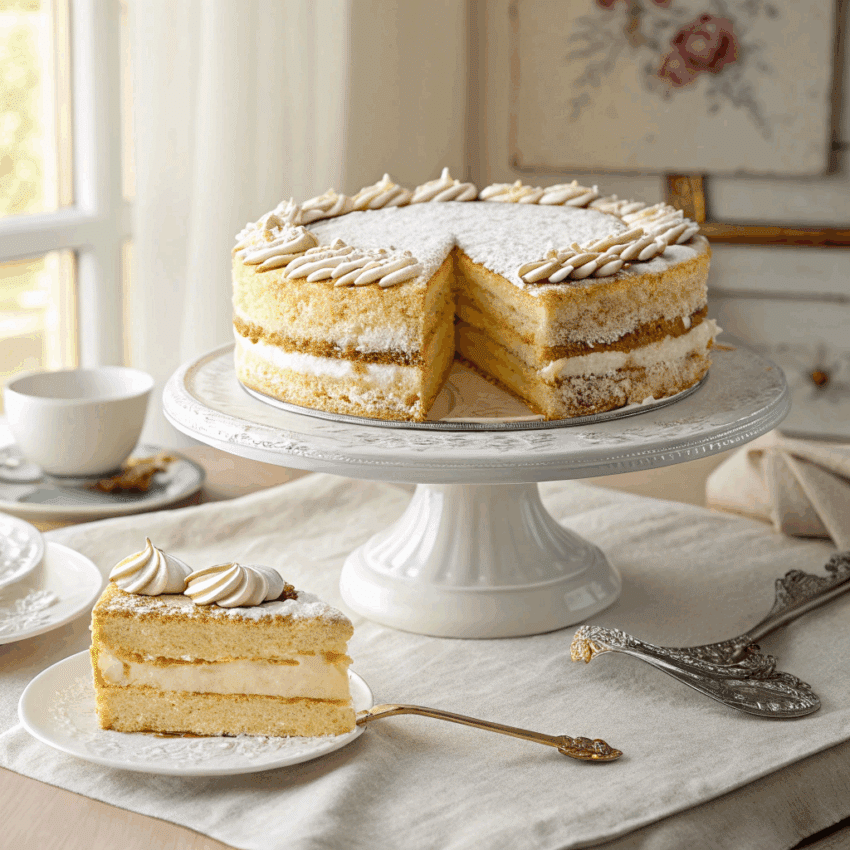 Kardinalschnitten cake