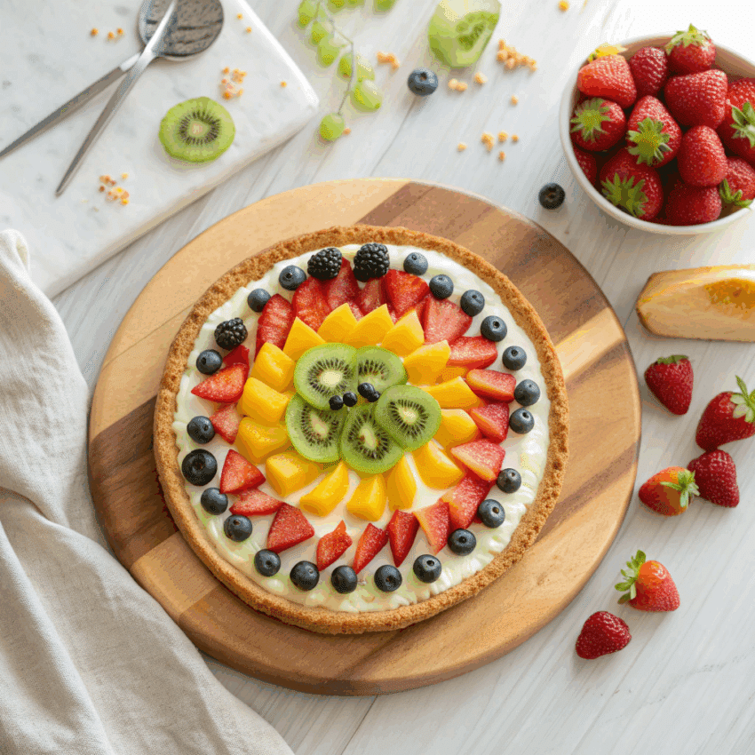 whole fruit pizza