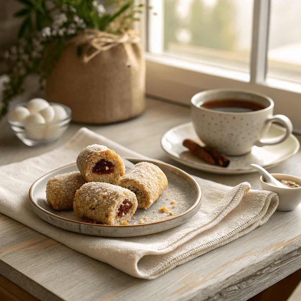coconut date rolls