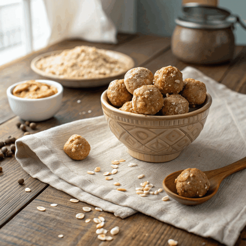 no-bake peanut butter balls