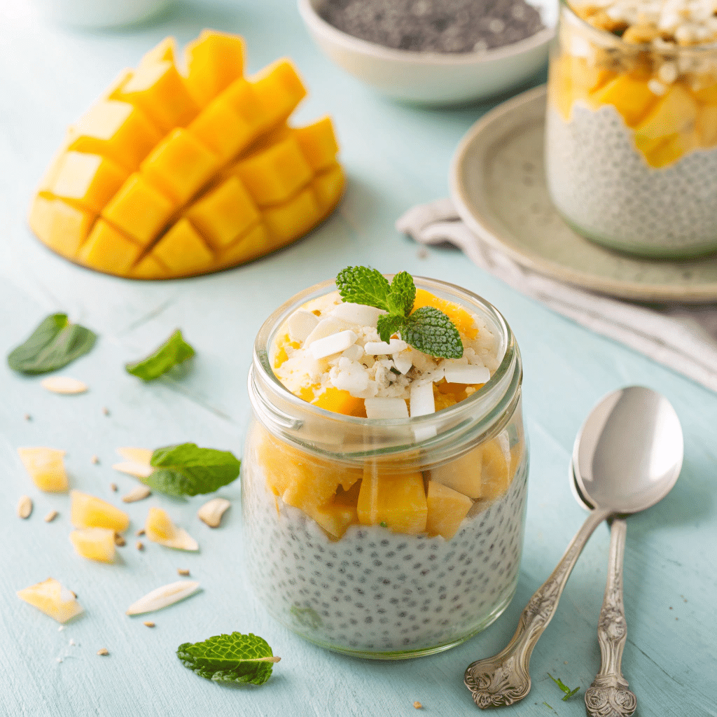 coconut chia pudding