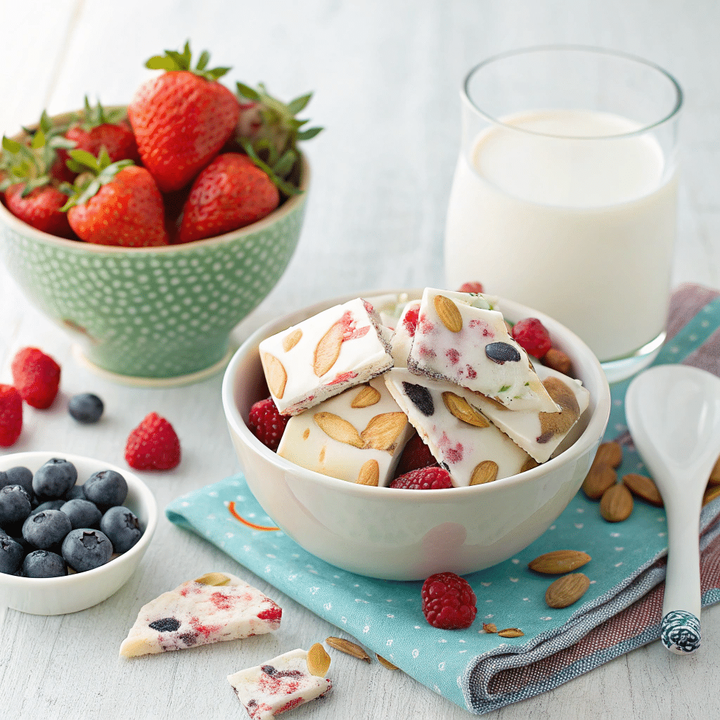 yogurt bark bites