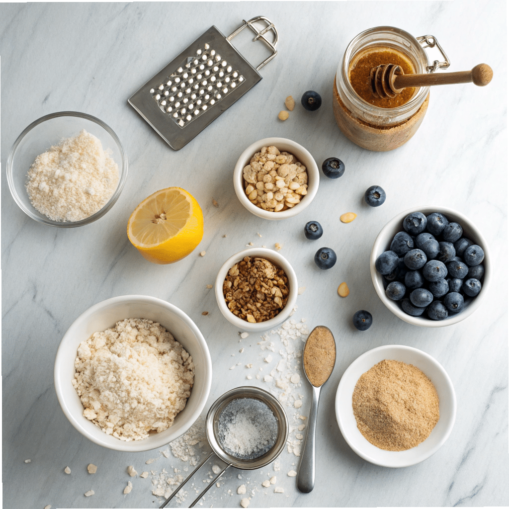 ingredients for no bake granola truffles