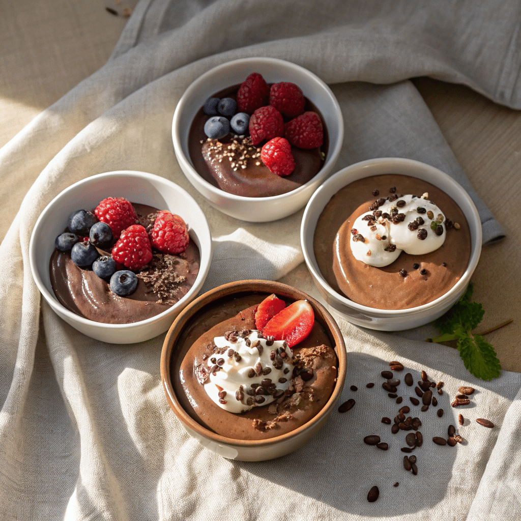 vegan silken tofu chocolate pudding