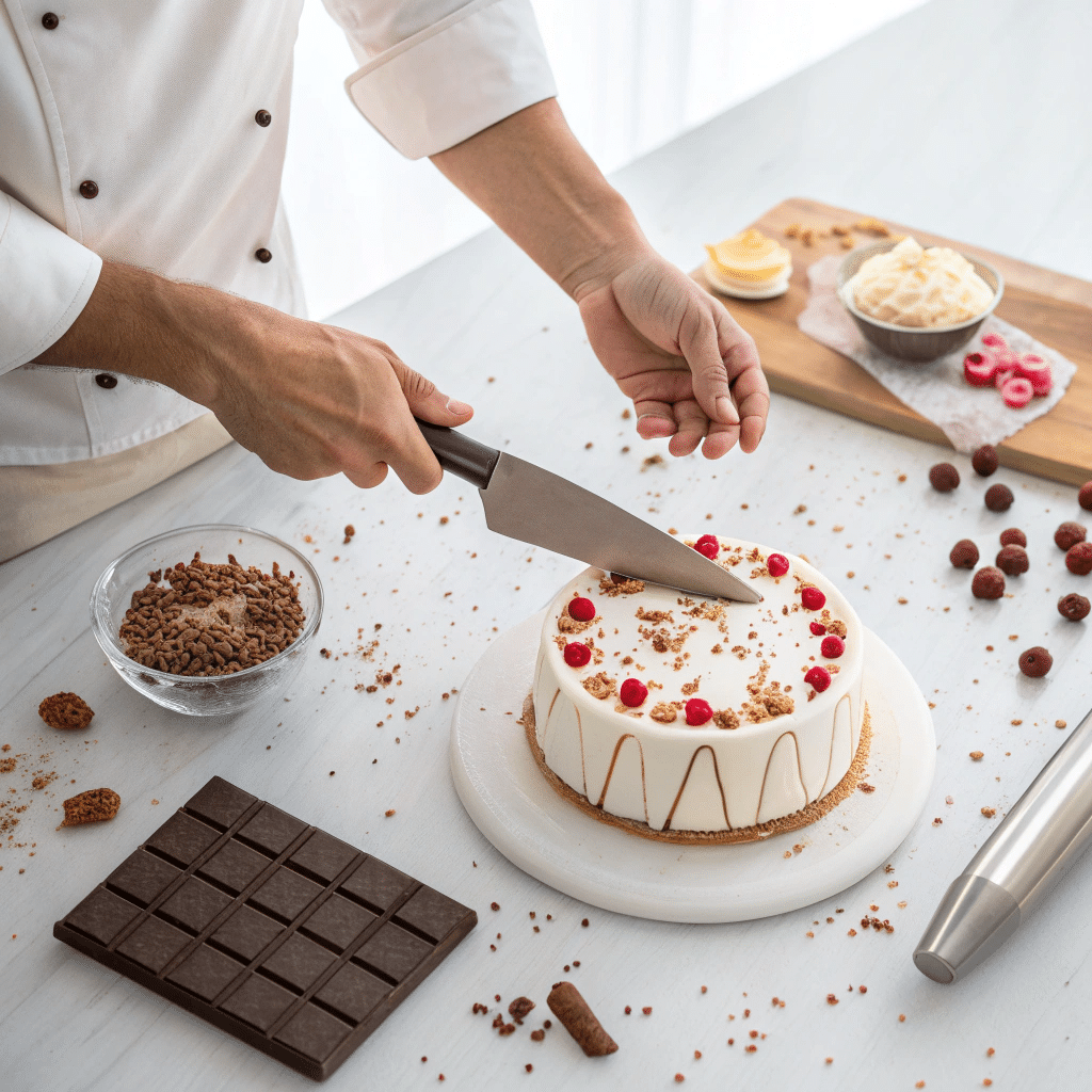 rozen yogurt ice cream cake for a clean cut