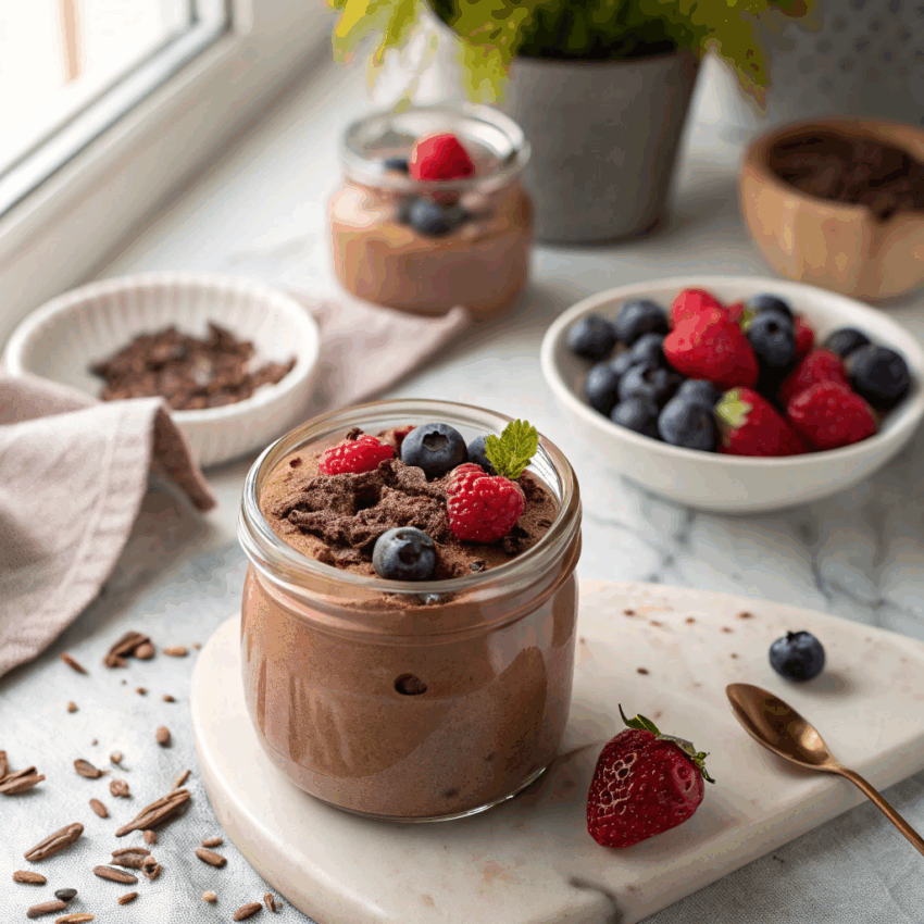 tofu chocolate pudding