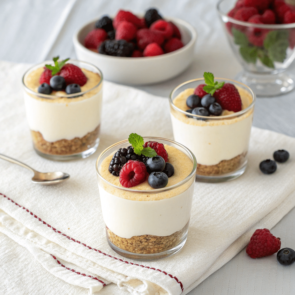 No-Bake Cheesecake Cups