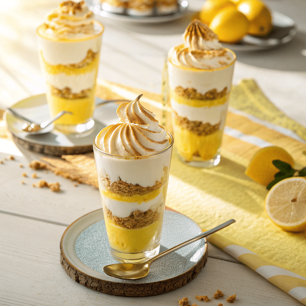 Lemon Meringue Parfaits