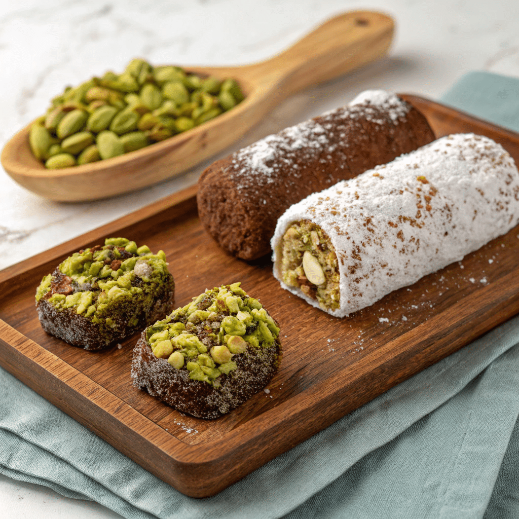 varieties of date rolls