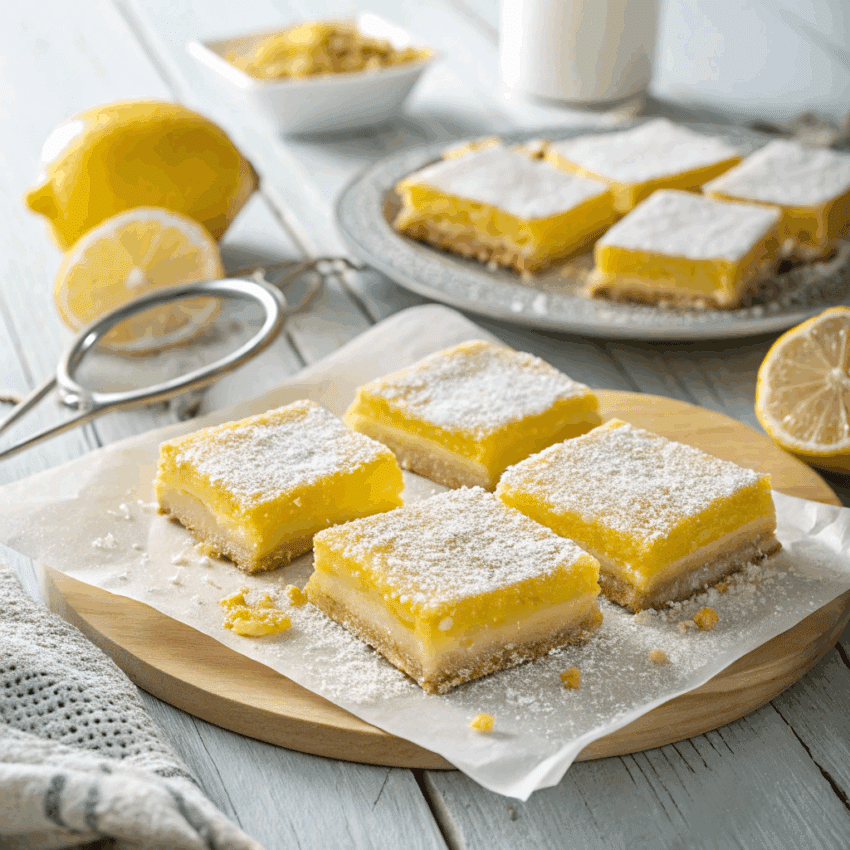 Vegan Lemon Bars