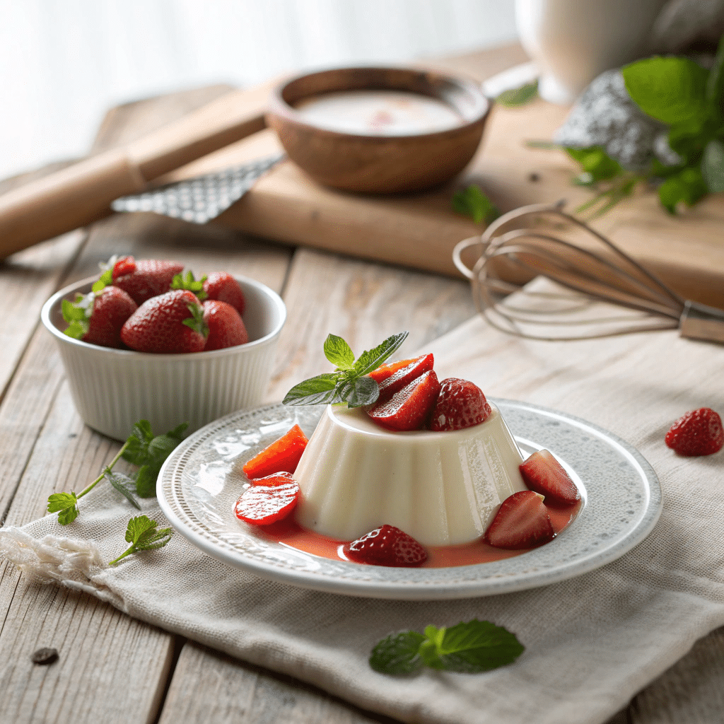 blancmange dessert