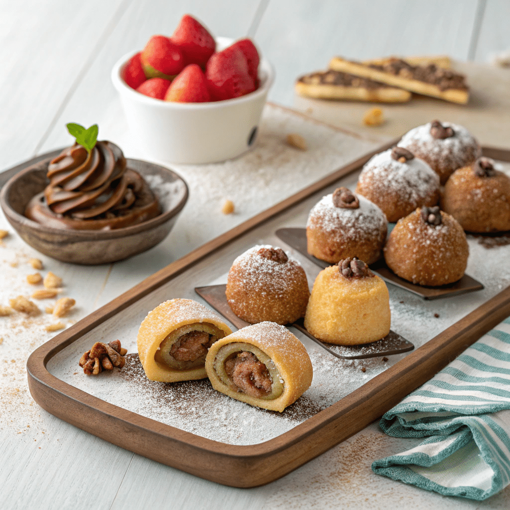 dessert board showing different variations