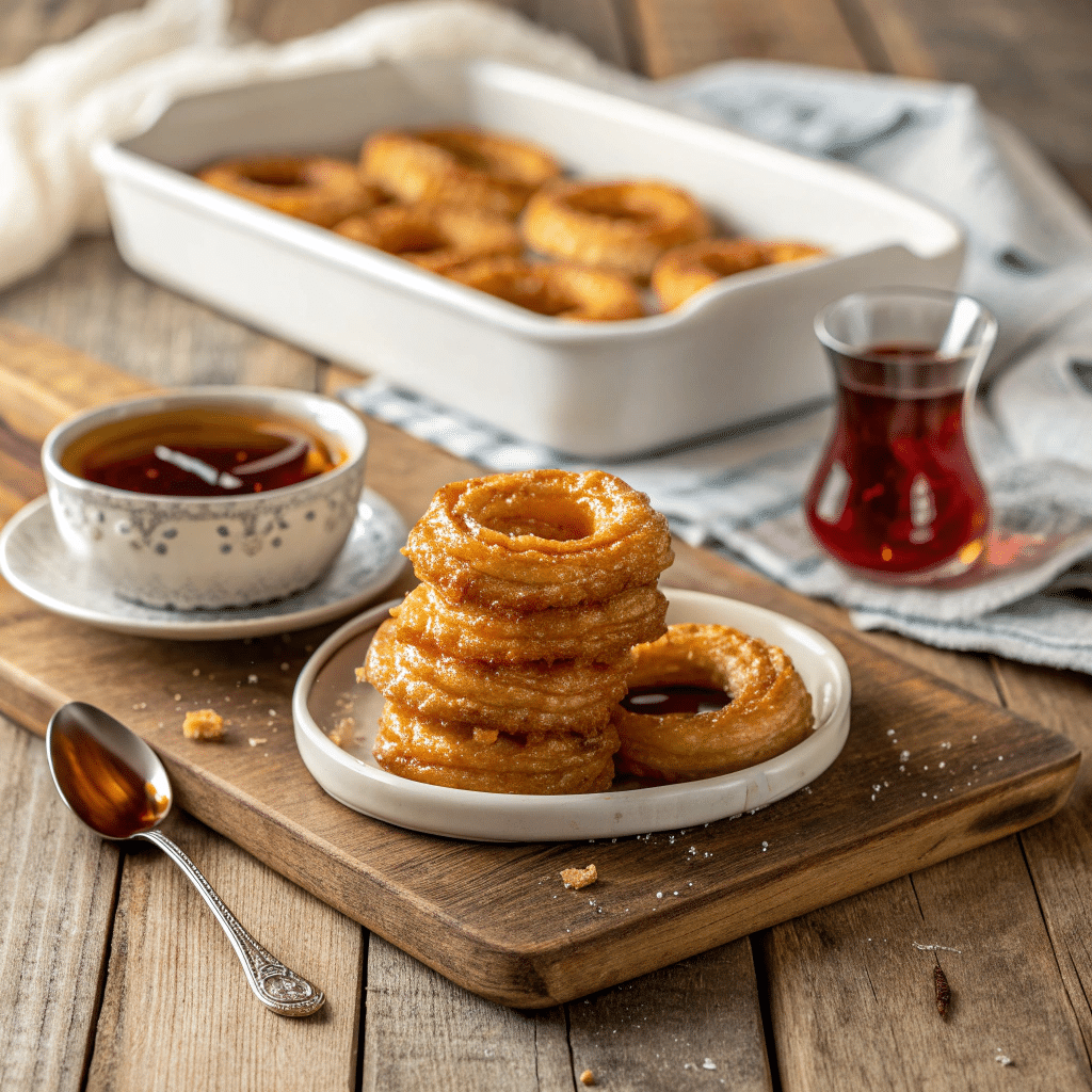 Turkish dessert spread