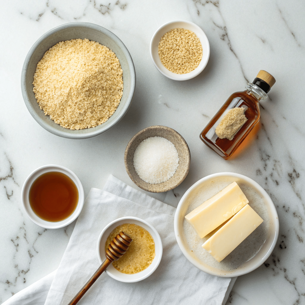 ingredients for sesame brittle