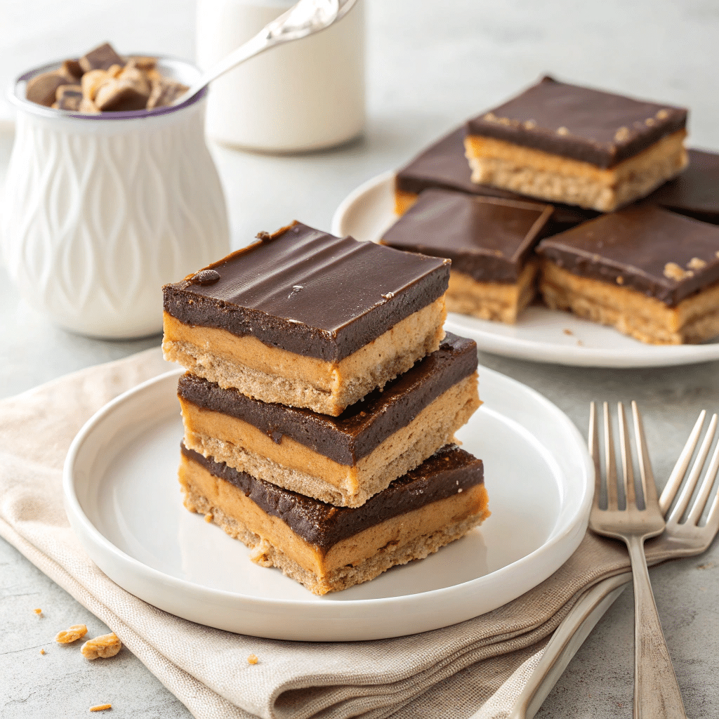 chocolate peanut butter bars