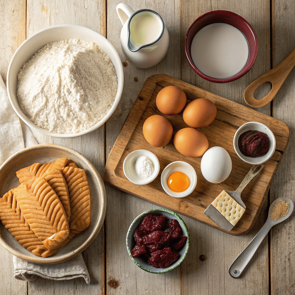 all Taiyaki ingredients