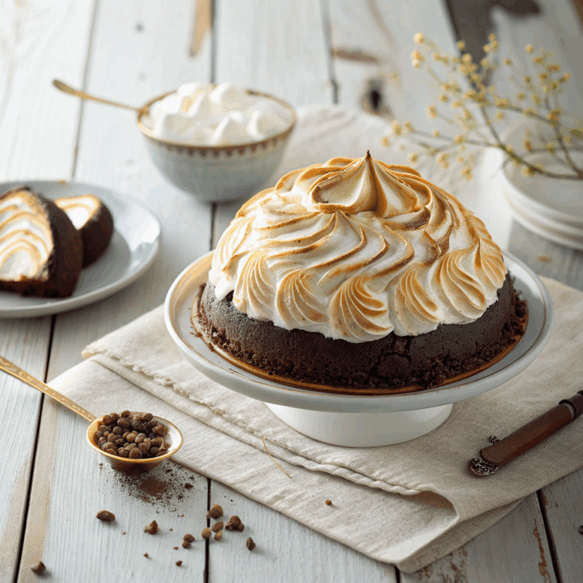 baked Alaska dessert