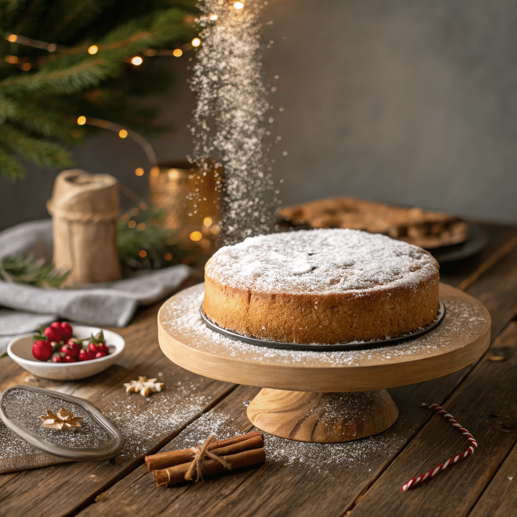 Greek Vasilopita New Year Cake