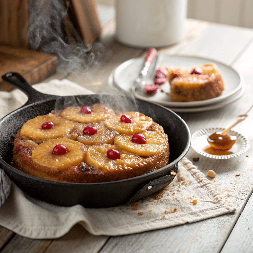 pineapple upside down skillet cake