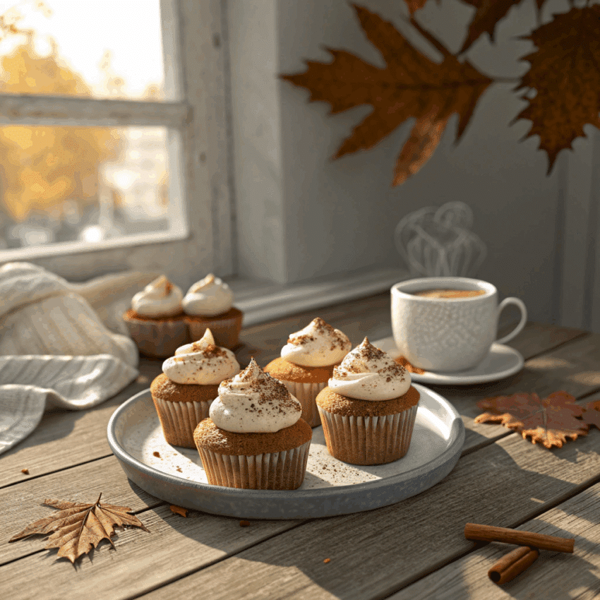 chai spice cupcakes
