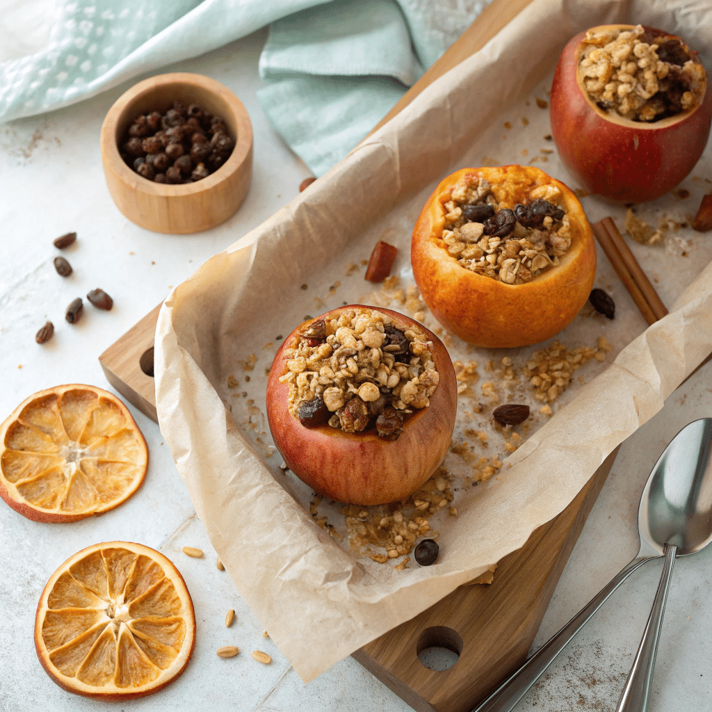 variations of baked apples