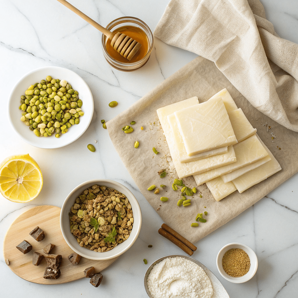 baklava ingredients