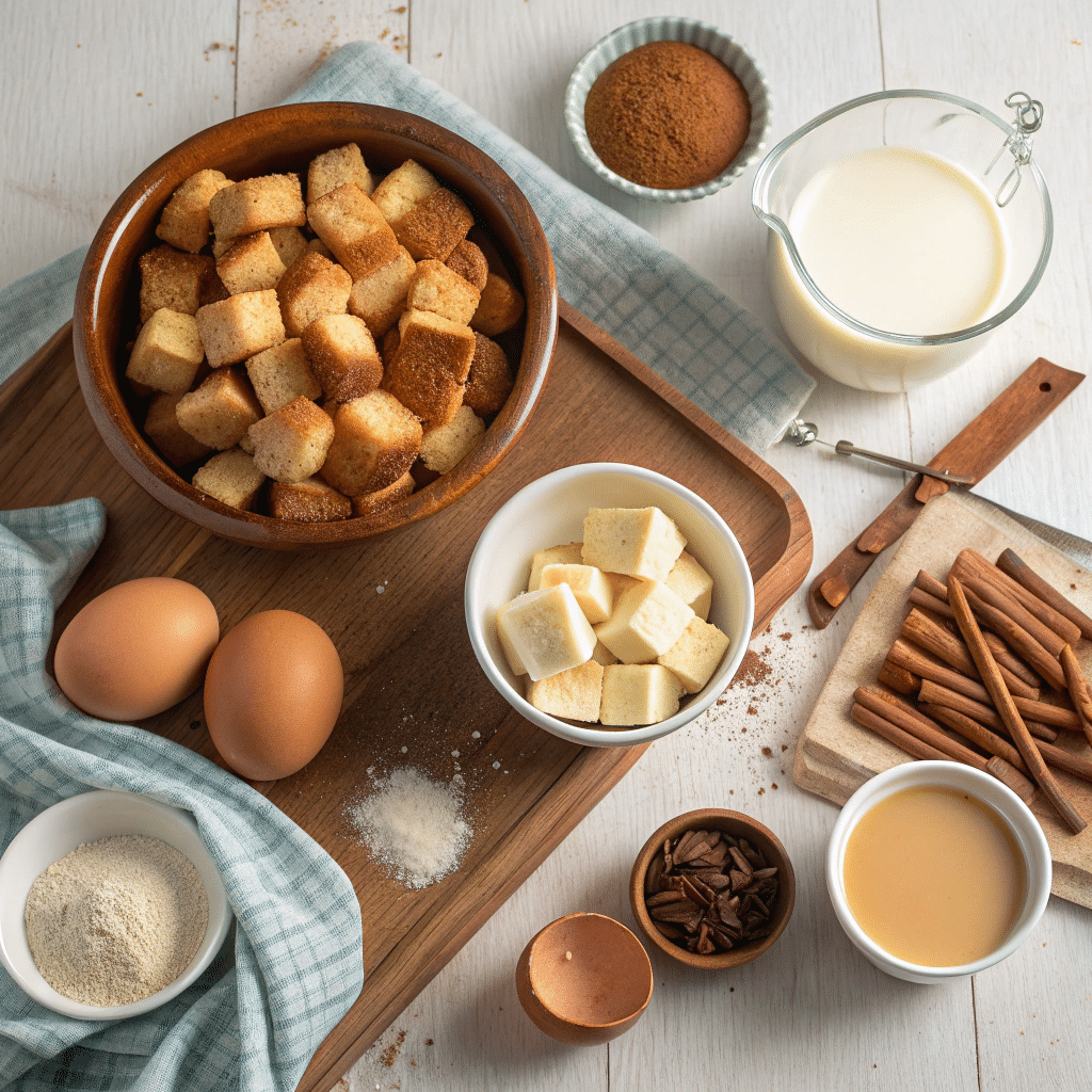 bread pudding ingredients