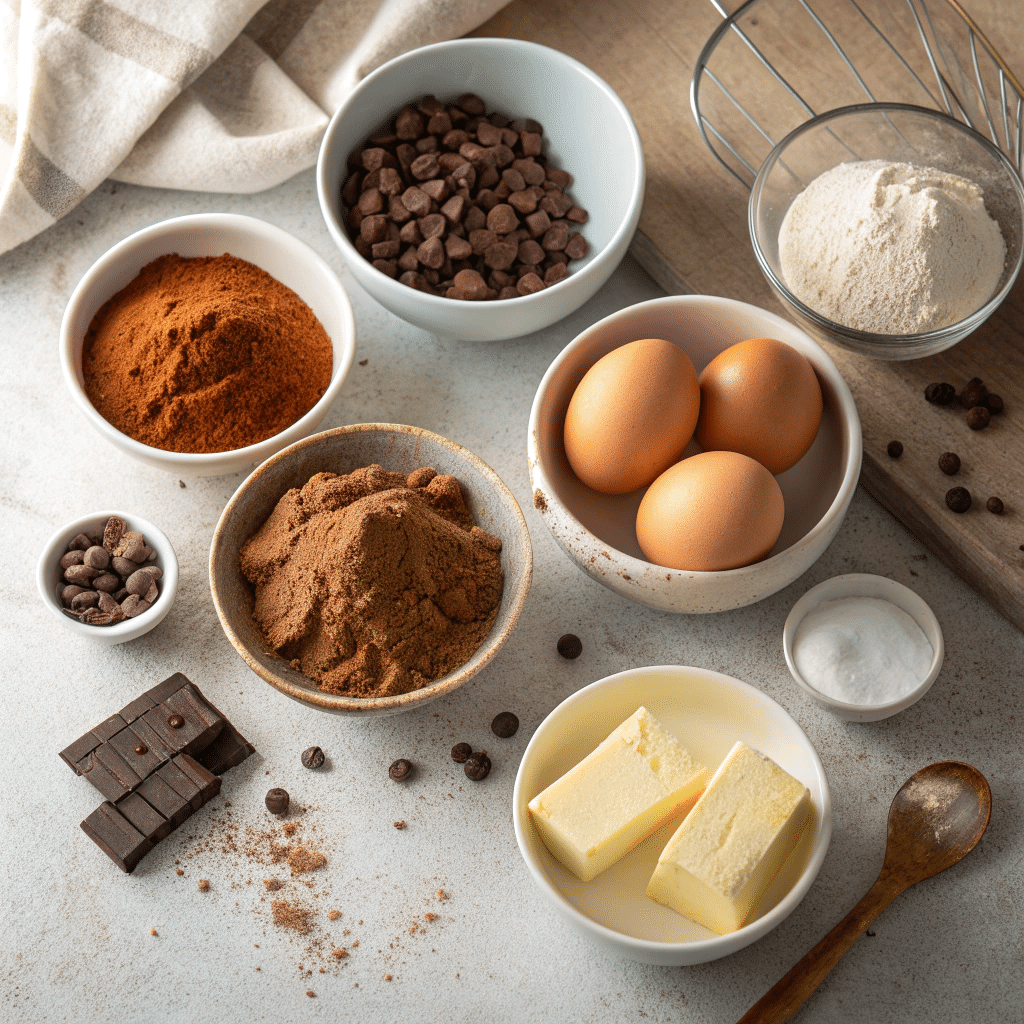 brownie ingredients