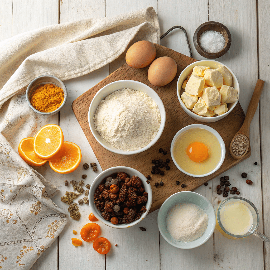 Panettone ingredients