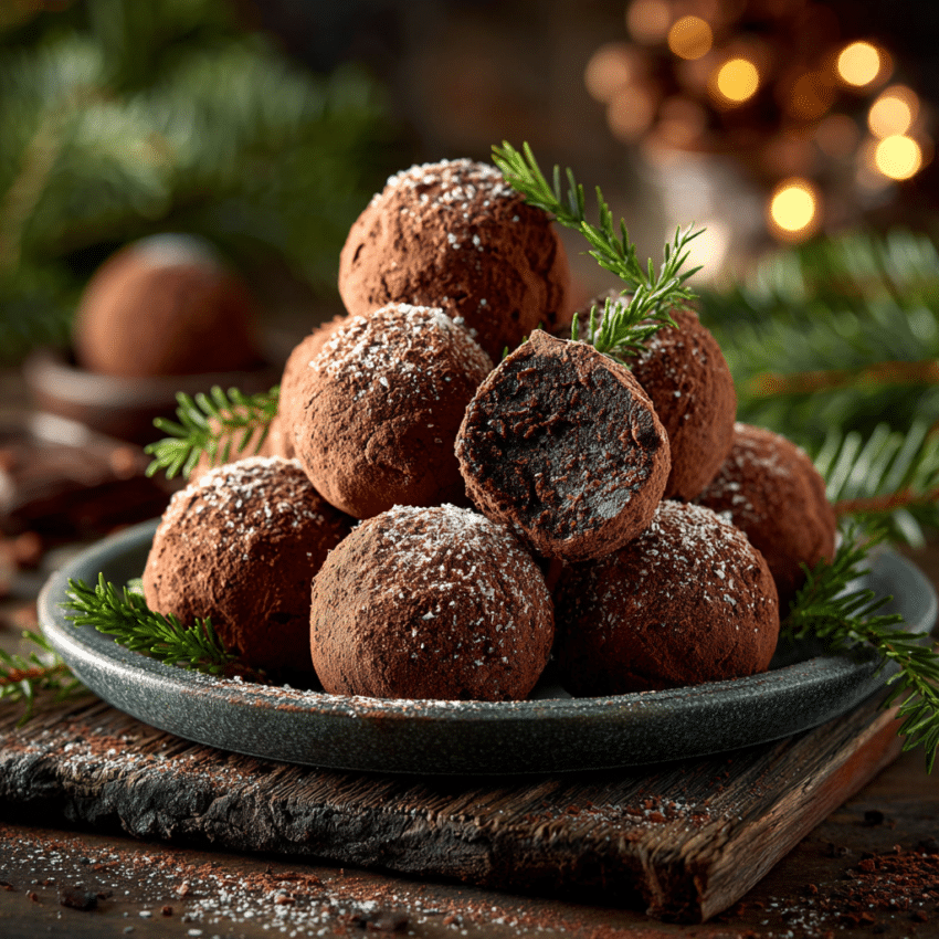 austrian rumkugeln rum chocolate balls recipe