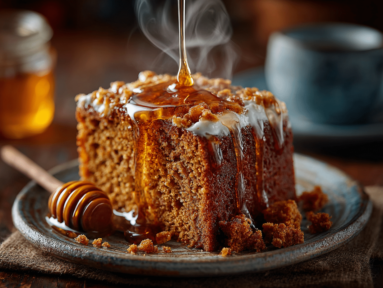 coffee honey cake