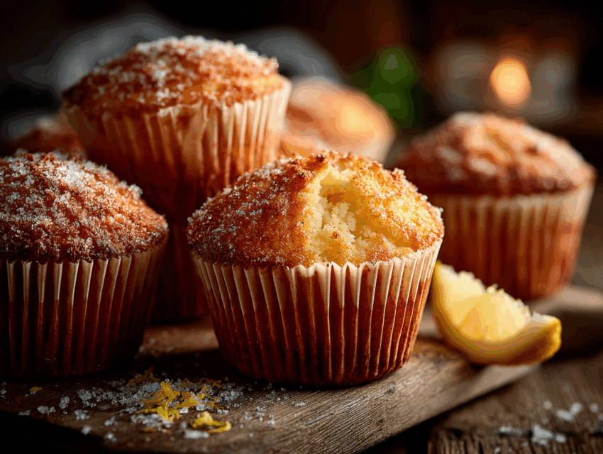 Portuguese bolo de arroz rice muffins