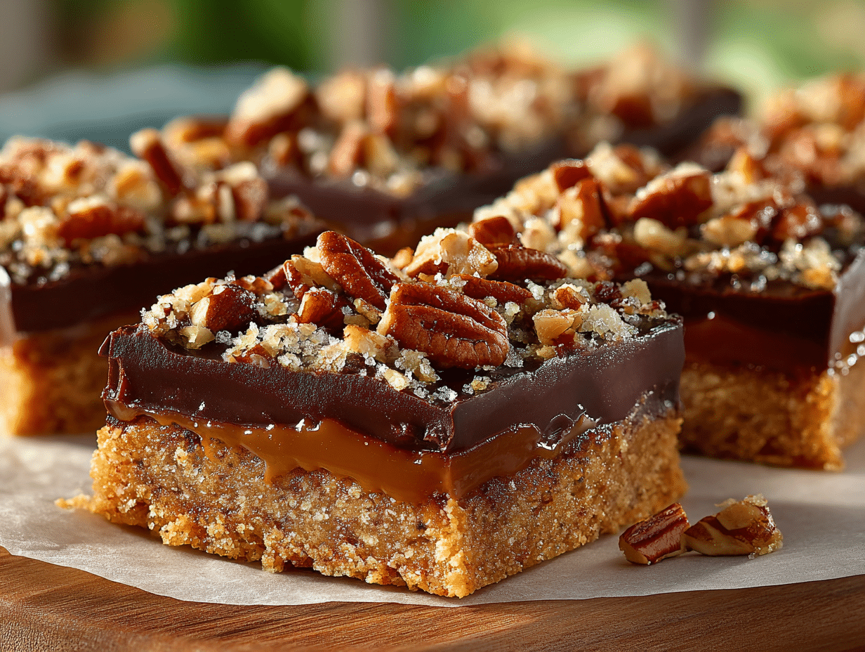 pecan toffee crunch bars