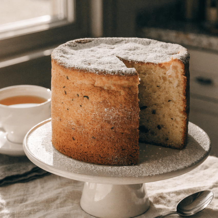 earl grey chiffon cake