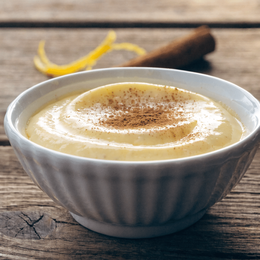 Spanish natillas custard